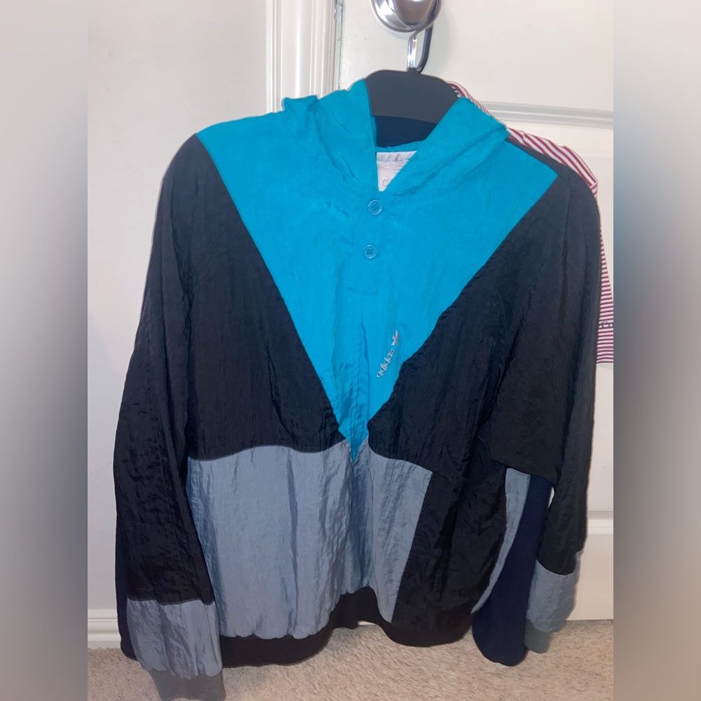 Y2K Adidas Windbreaker